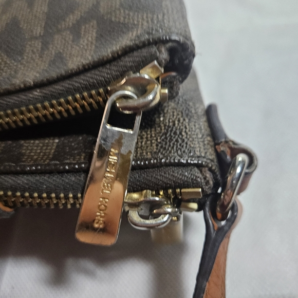 Michael Kors Brown and Black Crossbody Bag - Picture 8 of 8